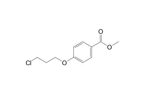 p-(3-chloropropoxy)benzoic acid, methyl ester