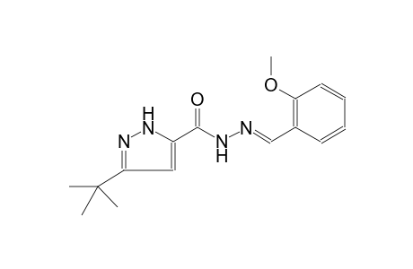 1H-pyrazole-5-carboxylic acid, 3-(1,1-dimethylethyl)-, 2-[(E)-(2-methoxyphenyl)methylidene]hydrazide