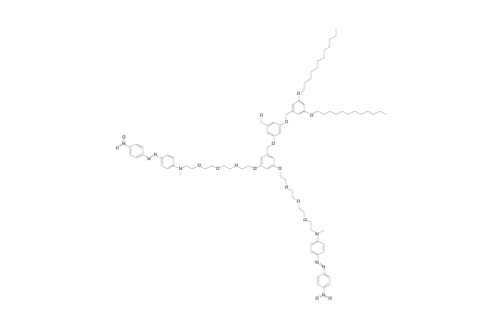 #10G2OH;[3-(3,5-BIS-DODECYLOXY-BENZYLOXY)-5-[3,5-BIS-[2-[2-[2-[2-[METHYL-[4-(4-NITROPHENYLAZO)-PHENYL]-AMINO]-ETHOXY]-ETHOXY]-ETHOXY]-ETHOXY]-BENZYLOXY]-PHENYL