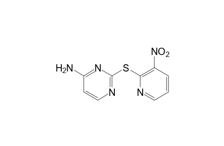 4-amino-2-[(3-nitro-2-pridyl)thio]pyrimidine