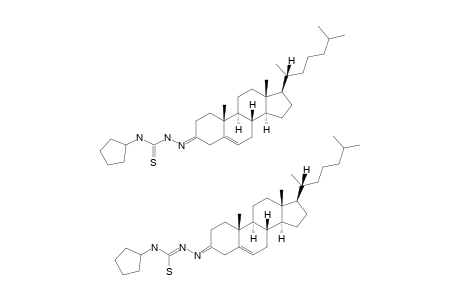 CHOLEST-5-EN-3-ONE-CYCLOPENTYL-THIOSEMICARBAZONE