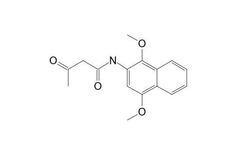 N-(1,4-DIMETHOXY-2-NAPHTHYL)-3-OXOBUTANAMIDE