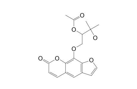 8-(2''-ACETOXY-3''-HYDROXY-3''-METHYLBUTOXY)PSORALEN