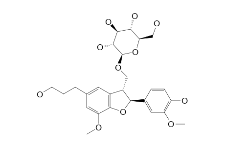 (+)-DIHYDRODEHYDRODICONIFERYL-ALCOHOL-9-O-BETA-D-GLUCOPYRANOSIDE