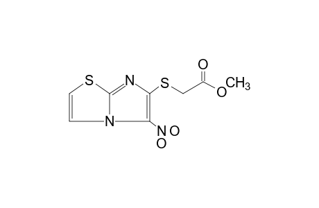 [(5-NITROIMIDAZO[2,1-b]THIAZOL-6-YL)THIO]ACETIC ACID, METHYL ESTER