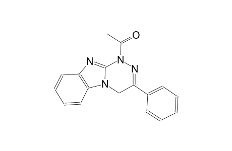 1-Acetyl-3-phenyl-1,4-dihydro[1,2,4]triazino[4,3-a]benzimidazole