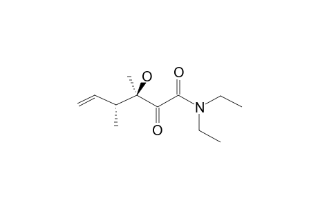 (3R*,4R*)-3-HYDROXY-N,N-DIETHYL-3,4-DIMETHYL-2-OXO-HEX-5-ENAMIDE