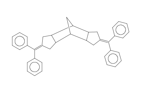 TETRACYCLO[7.3.0.0E3,7.1E2,8]DODECANE, 5,11-BIS(DIPHENYLMETHYLENE)-