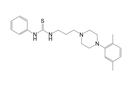 thiourea, N-[3-[4-(2,5-dimethylphenyl)-1-piperazinyl]propyl]-N'-phenyl-