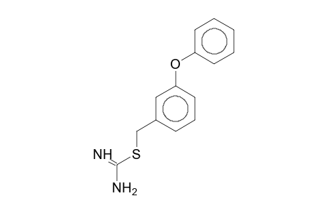 (3-phenoxyphenyl)methyl carbamimidothioate