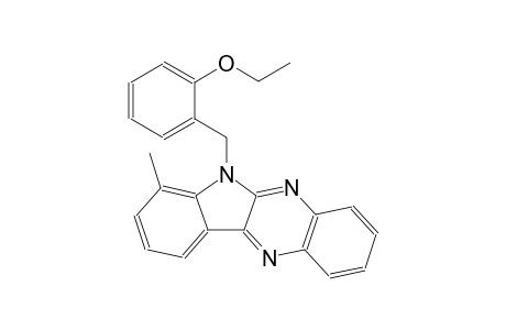 ethyl 2-[(7-methyl-6H-indolo[2,3-b]quinoxalin-6-yl)methyl]phenyl ether