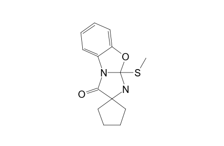 1',2',3',9'A-TETRAHYDRO-9'A-(METHYLTHIO)-SPIRO-[CYCLOPENTAN-1,2'-IMIDAZO-[2,1-B]-[1,3]-BENZOXAZOL]-3'-ONE