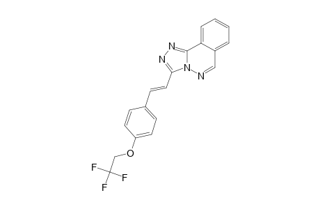 (E)-3-(4-(2',2',2'-TRIFLUOROETHOXY)-STYRYL)-[1.2.4]-TRIAZOLO-[3.4-ALPHA]-PHTHALAZINE