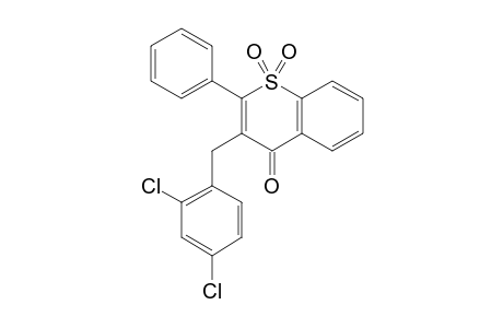 3-(2,4-DICHLOROBENZYL)-1-THIOFLAVONE-1,1-DIOXIDE