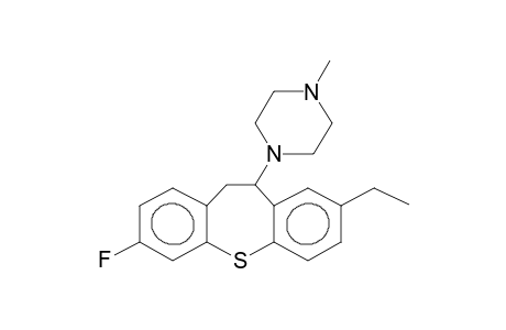 2-ETHYL-7-FLUORO-11-(4-METHYL-PIPERAZINO)-10,11-DIHYDRODIBENZO[B,F]THIEPIN