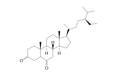 STIGMASTAN-3,6-DIONE