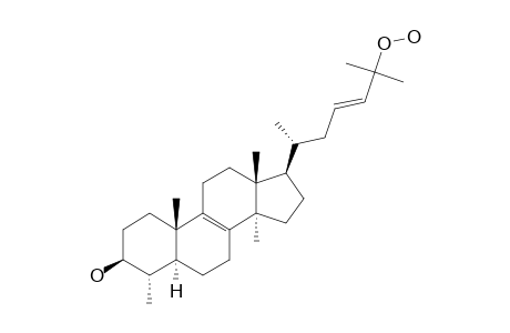 25-HYDROPEROXY-4-ALPHA,14-ALPHA-DIMETHYLCHOLESTA-8,23-DIEN-3-BETA-OL