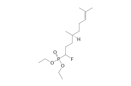 DIETHYL-(4S)-4,4-DIMETHYL-1-FLUORO-7-NONENE-1-PHOSPHONATE