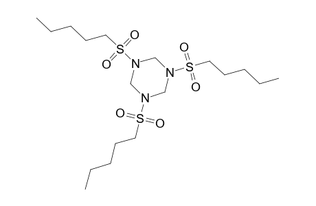 1,3,5-Triazine, hexahydro-1,3,5-tris(pentylsulfonyl)-