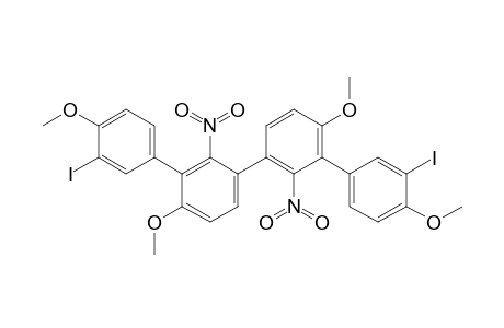 1,1':3',1'':3'',1'''-Quaterphenyl, 3,3'''-diiodo-4,4'',4''',6'-tetramethoxy-2',2''-dinitro-