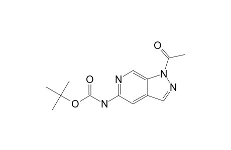 TERT.-BUTYL-N-(1-ACETYLPYRAZOLO-[3,4-C]-PYRIDIN-5-YL)-CARBAMATE