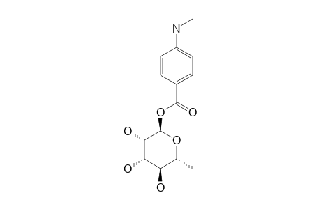 4-METHYLAMINOBENZOYL-ALPHA-L-RHAMNOPYRANOSIDE