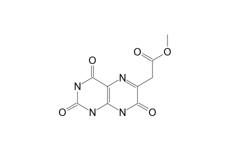 6-METHYLENECARBOXYMETHYLPTERIDINE-2,4,7(1H,3H,8H)-TRIONE