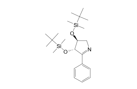 (+/-)-(3S,4S)-3,4-DI-O-TERT.-BUTYLDIMETHYLSILYL-1,2-DIDEHYDRO-3,4-DIHYDROXY-2-PHENYLPYRROLIDINE