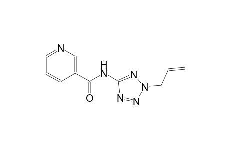 3-pyridinecarboxamide, N-[2-(2-propenyl)-2H-tetrazol-5-yl]-