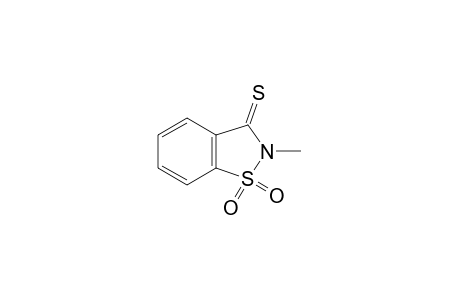 2-methyl-1,2-benzisothiazoline-3-thione, 1,1-dioxide