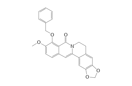 9-BENZYL-8-OXY-BERBERRUBINE