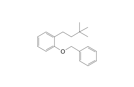 1-(3,3-dimethylbutyl)-2-phenylmethoxy-benzene