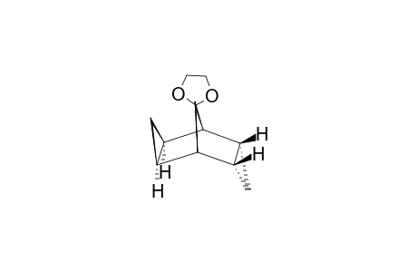 ENDO,EXO-TETRACYClO-[3.3.1.0(2,4).0(6,8)]-NONA-9-SPIRO-2'-(1',3'-DIOXOLANE)