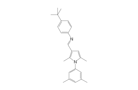 4-tert-Butyl-N-{(E)-[1-(3,5-dimethylphenyl)-2,5-dimethyl-1H-pyrrol-3-yl]methylidene}aniline