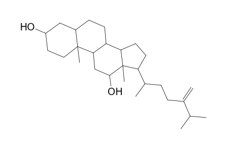 Ergost-24(28)-ene-3,12-diol, (3.alpha.,5.beta.,12.alpha.)-