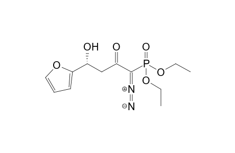 Diethyl (4R)-1-Diazo-4-(2-furyl)-4-hydroxy-2-oxobutylphosphonate