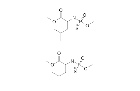 N-(O-METHYLPHOSPHOROTHIOYL)-LEUCINE-METHYLESTER