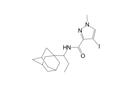 N-[1-(1-adamantyl)propyl]-4-iodo-1-methyl-1H-pyrazole-3-carboxamide