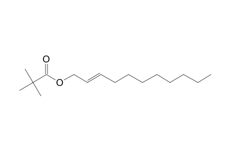 2,2-Dimethylpropanoic acid, undec-2-enyl ester