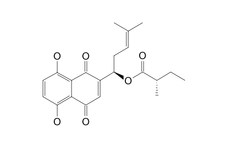 (S)-ALPHA-METHYLBUTYRYL-ALKANNIN