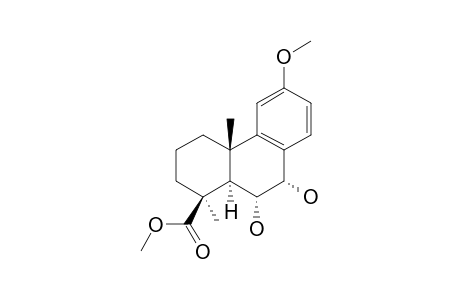 METHYL-6-ALPHA,7-ALPHA-DIHYDROXY-12-METHOXY-PODOCARPA-8,11,13-TRIEN-19-OATE