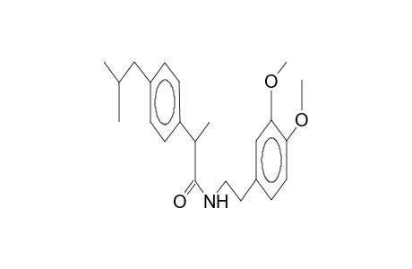 N-[2-(3,4-dimethoxyphenyl)ethyl]-2-(4-isobutylphenyl)propanamide