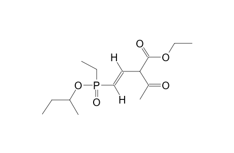 SEC-BUTYL 3-ACETYL-3-CARBOETHOXY-1-PROPENYL(ETHYL)PHOSPHINATE