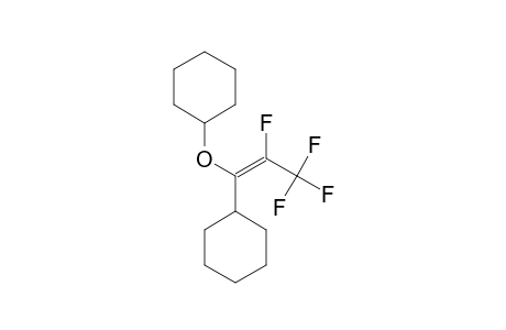 (1Z)-1-CYCLOHEXYL-1-CYCLOHEXYLOXY-2,3,3,3-TETRAFLUOROPROP-1-ENE