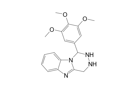 1-(3,4,5-Trimethoxyphenyl)-1,2,3,4-tetrahydro[1,2,4]triazino[4,5-a]benzimidazole