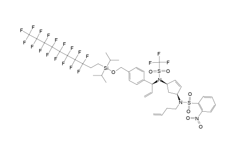 #36;N-(BUT-3-ENYL)-2-NITRO-N-[(1S,4R)-4-(1,1,1-TRIFLUORO-N-[(S)-1-[4-[[(3,3,4,4,5,5,6,6,7,7,8,8,9,9,10,10,10-HEPTADECAFLUORODECYL)-DIISOPROPYLSILYLOXY]-METHYL]