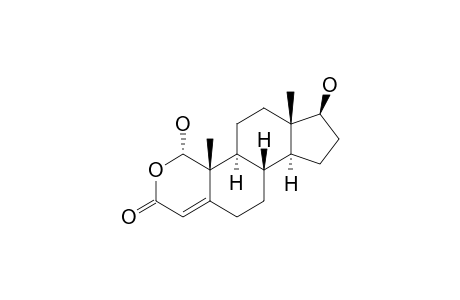 1-ALPHA,17-BETA-DIHYDROXY-2-OXA-ANDROST-4-EN-3-ONE