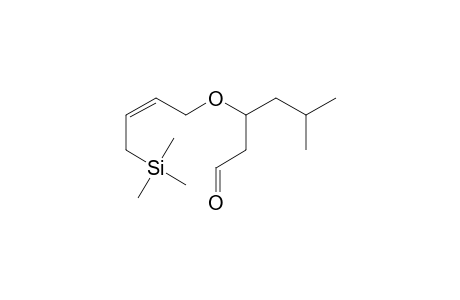 (Z)-5-METHYL-3-(4'-TRIMETHYLSILANYL-BUT-2'-ENYLOXY)-HEXANAL