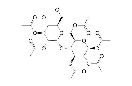 1,2,3,6-TETRA-O-ACETYL-4-O-(2',3'-DI-O-ACETYL-ALPHA-D-GLUCOPYRANOSYL)-BETA-D-GLUCOPYRANOSIDE