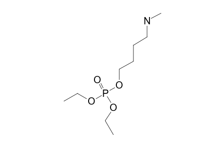 O,O-DIETHYL-O-[4-[(N-METHYL)-AMINO]-BUTYL]-PHOSPHATE